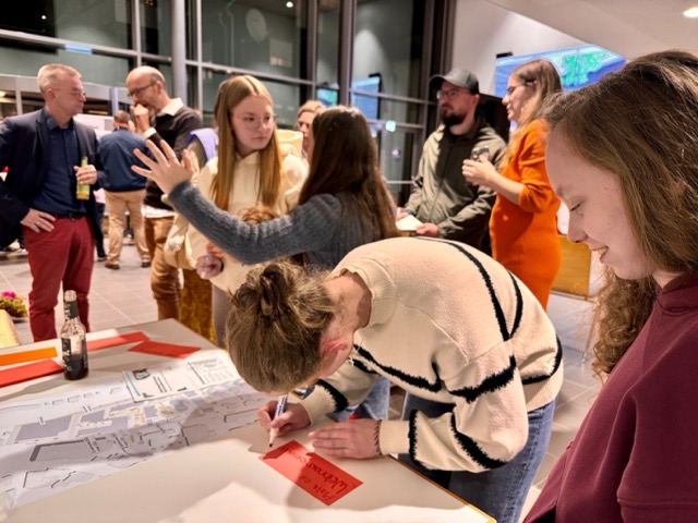 Karten werden innerhalb des Workshops beschriftet